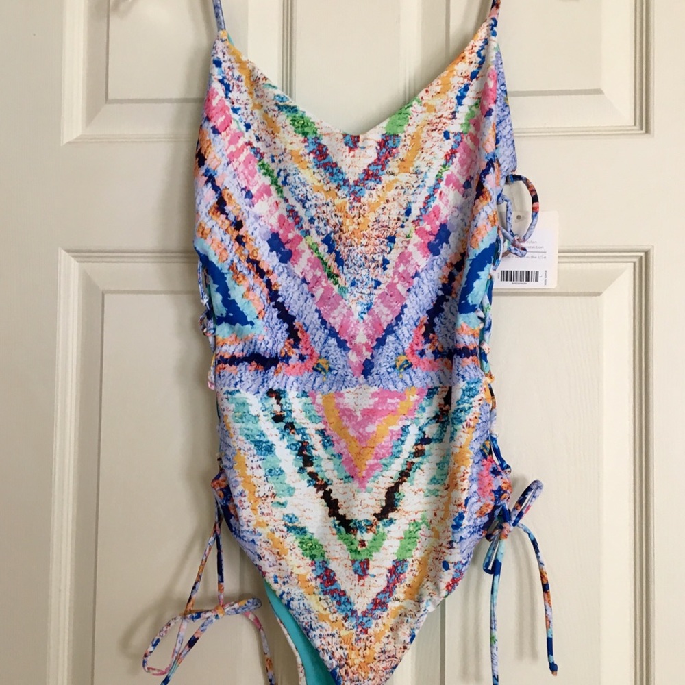 Mara Hoffman one piece bathing suit